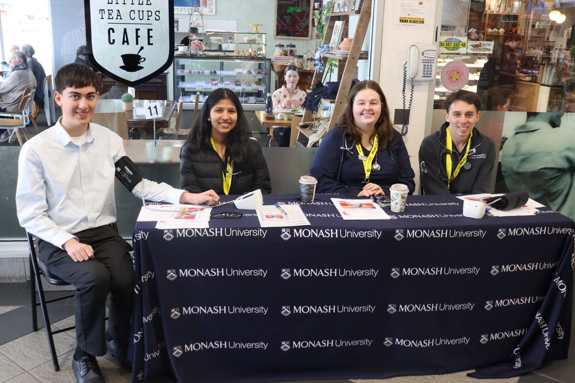 Blood pressure testing to stop an unwanted record