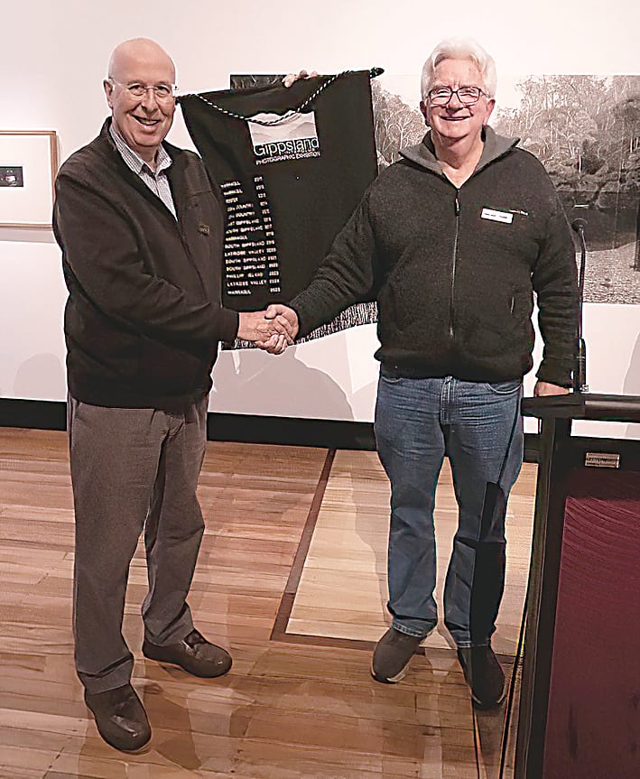 Champion award for Warragul Camera Club