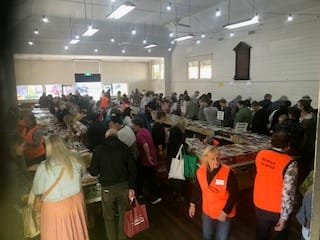 50,000 books for saleat Yarragon Book Fair