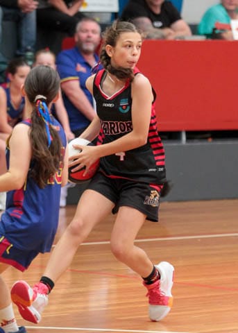 Basketball (U12's) Girls - Warragul Warriors Black Vs. Moe Meteors - 09.02.2025