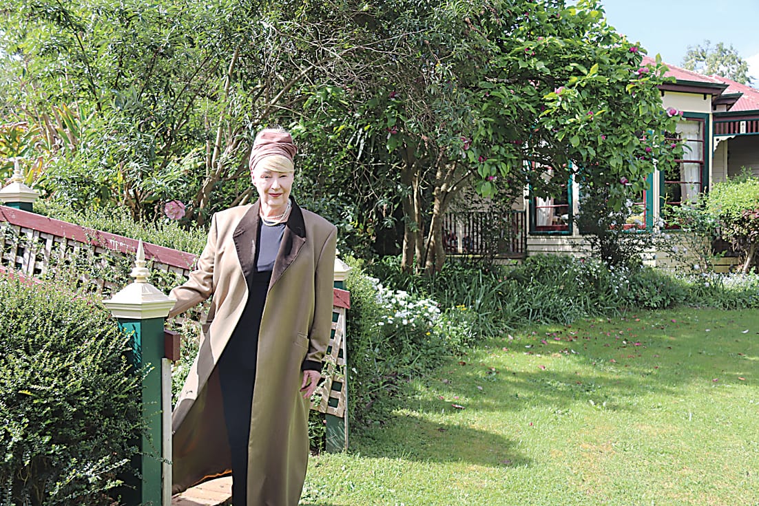 Musician's garden is always home