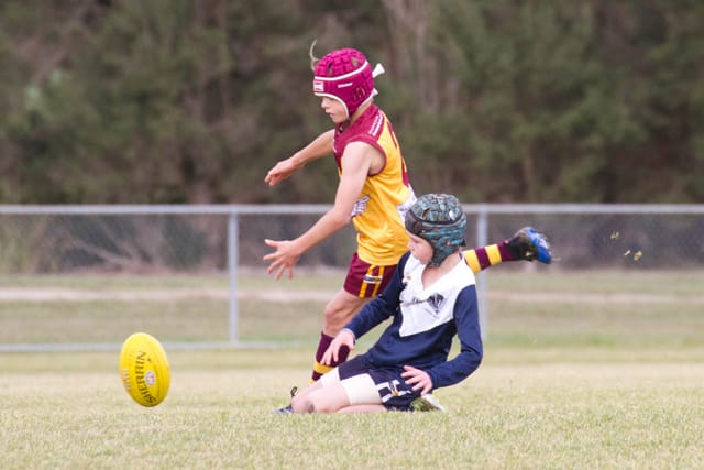 Football WGJFL (U12's) Drouin Gold Vs. Warragul Blues - 05.06.2021