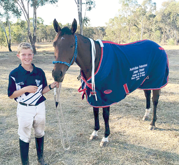 Juniors shine at polocrosse