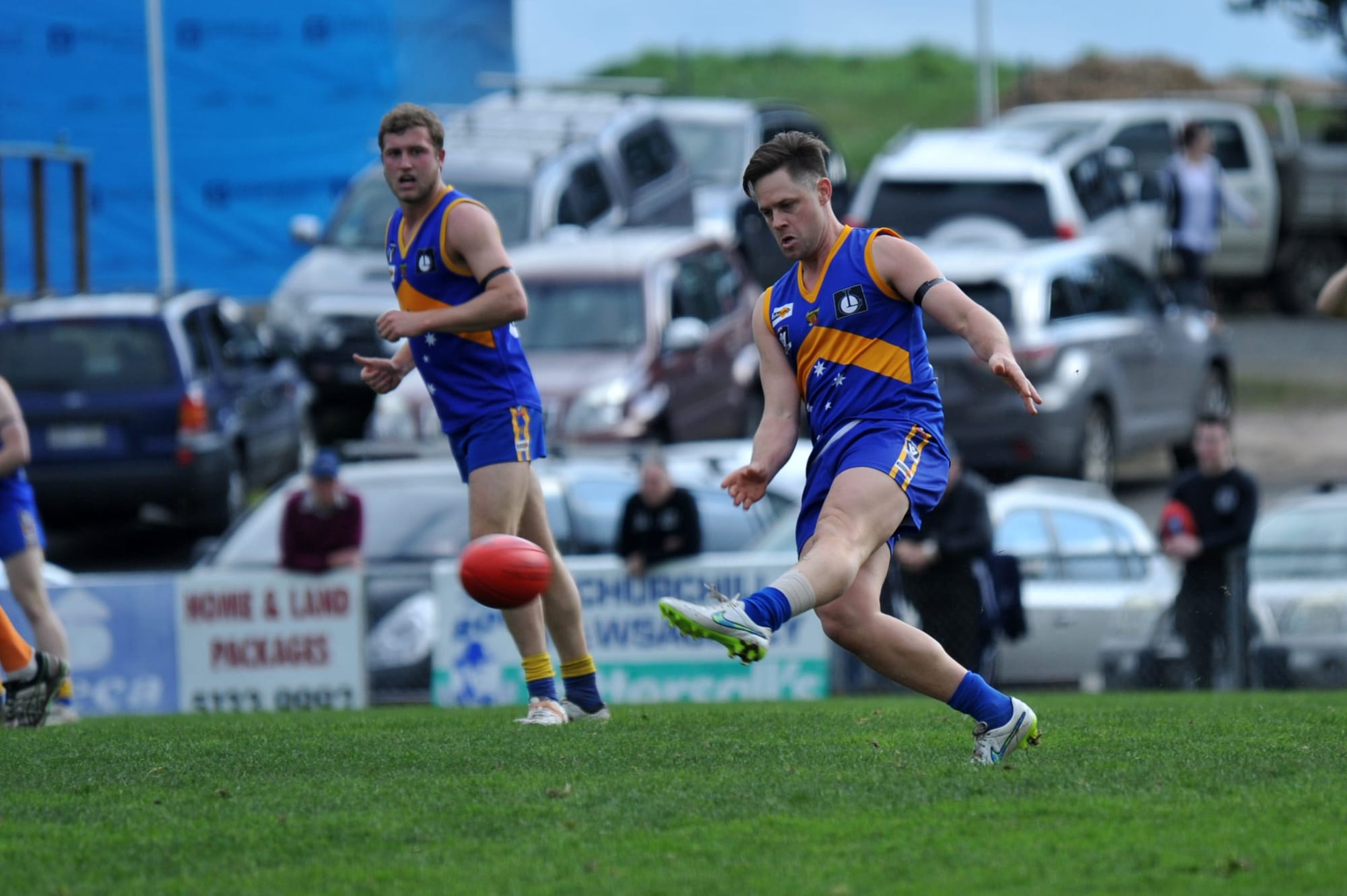 Leigh McDonald estimates he suffered more than 40 concussions over the course of his local football career playing for Churchill.