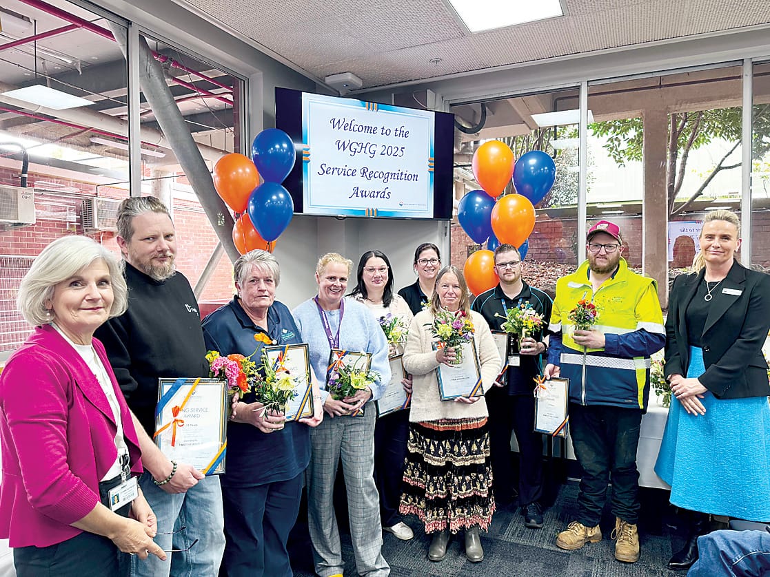 Long serving staff celebrated