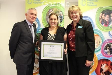 Cassie wins prestigious award