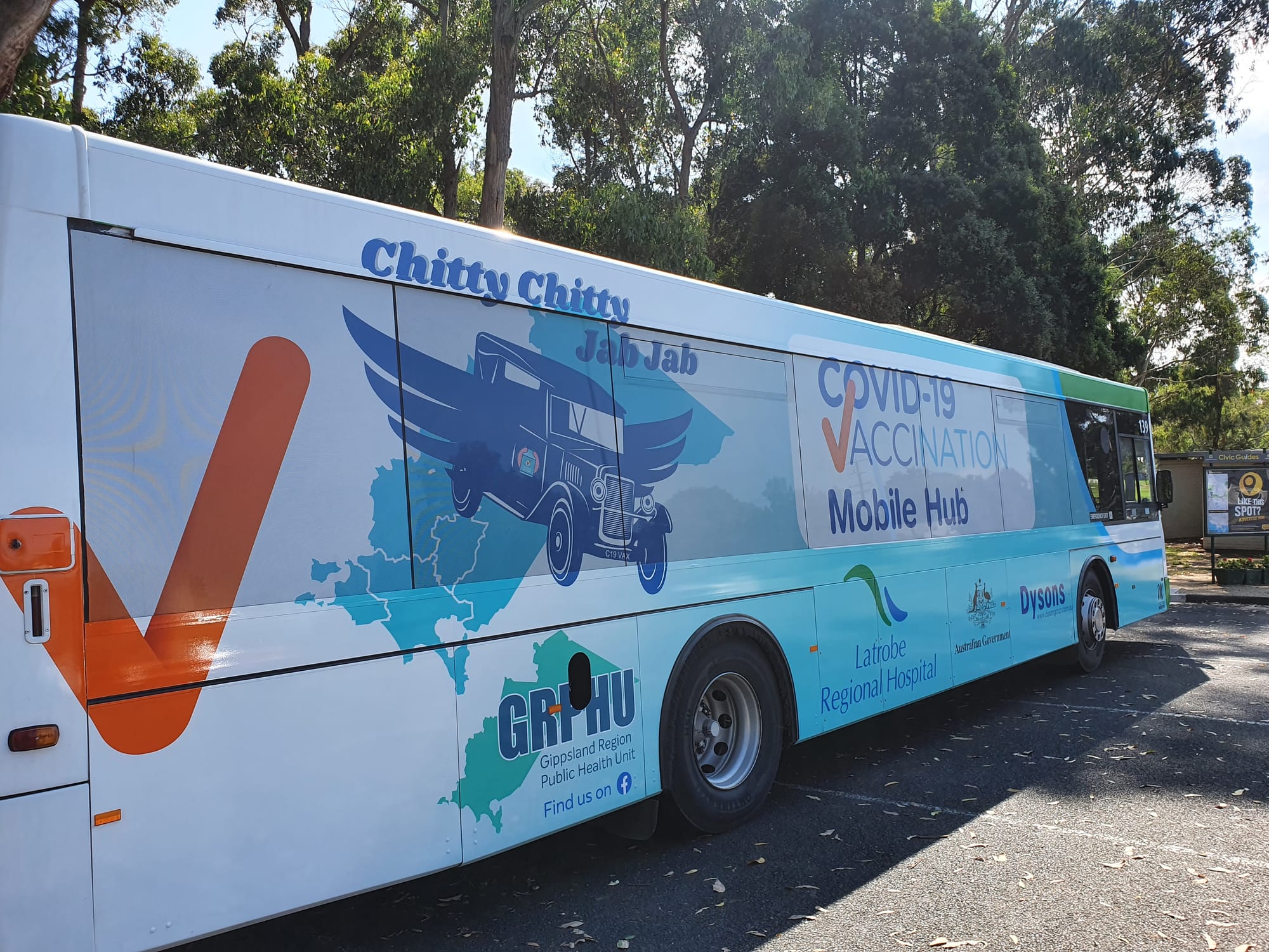 Vaccination bus returns to Baw Baw