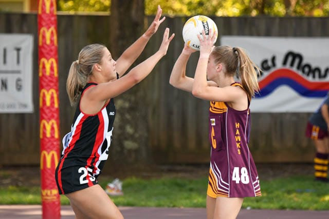 Netball GFNL A Grade - Drouin Vs. Warragul - 02.04.2023