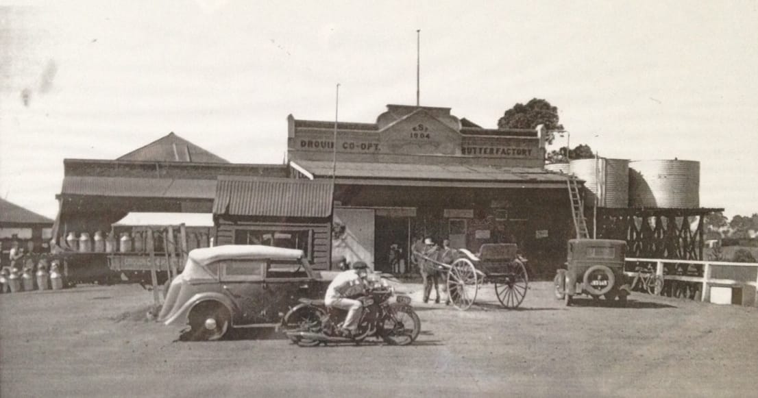 Snapshot of the past - Drouin Butter Factory