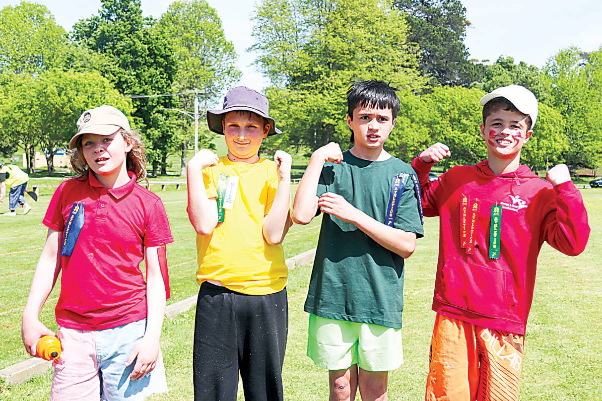 Zoey, Ben, Michael, Dean (middle school)