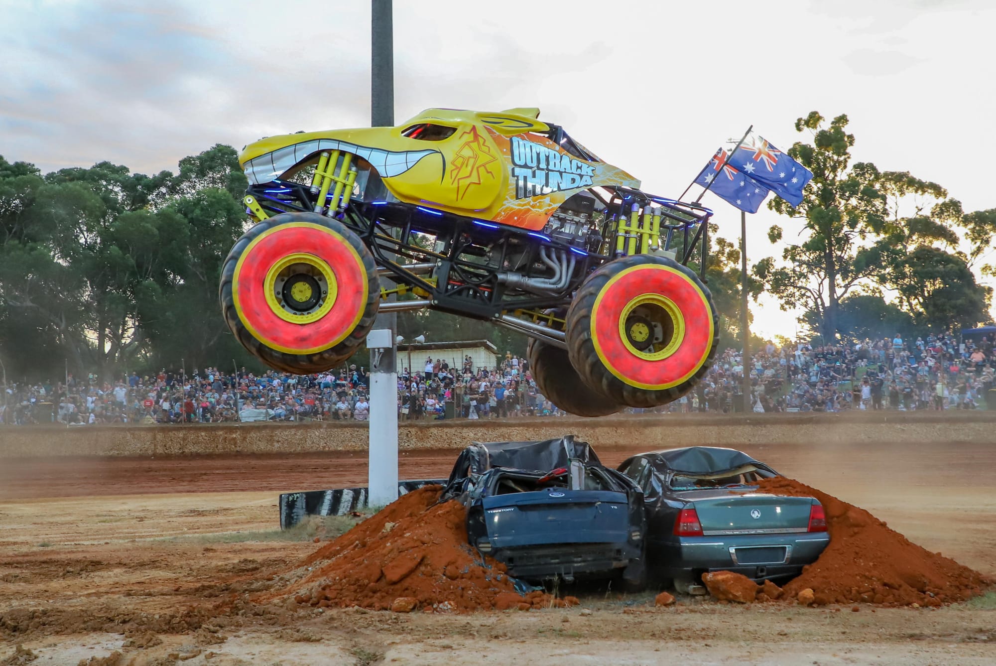 Monster truck madness at Nyora