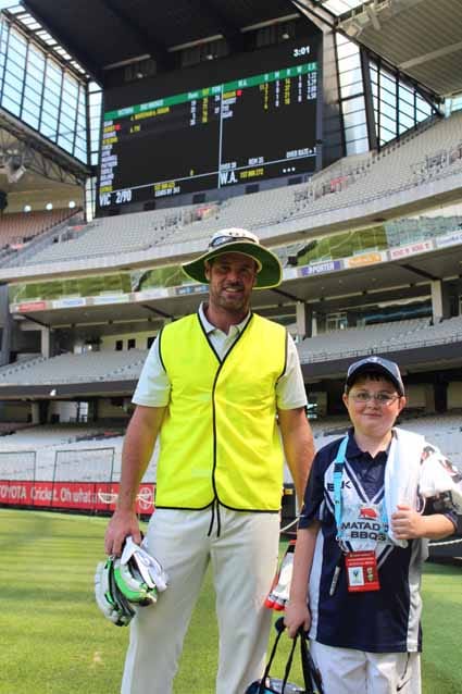 Joe Pullen experiences Sheffield Shield