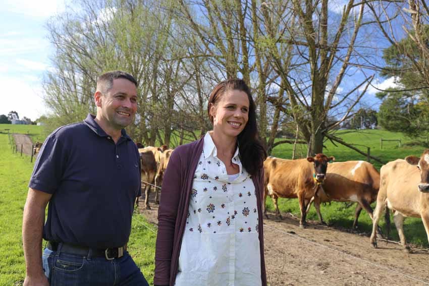 Local milk from local jerseys