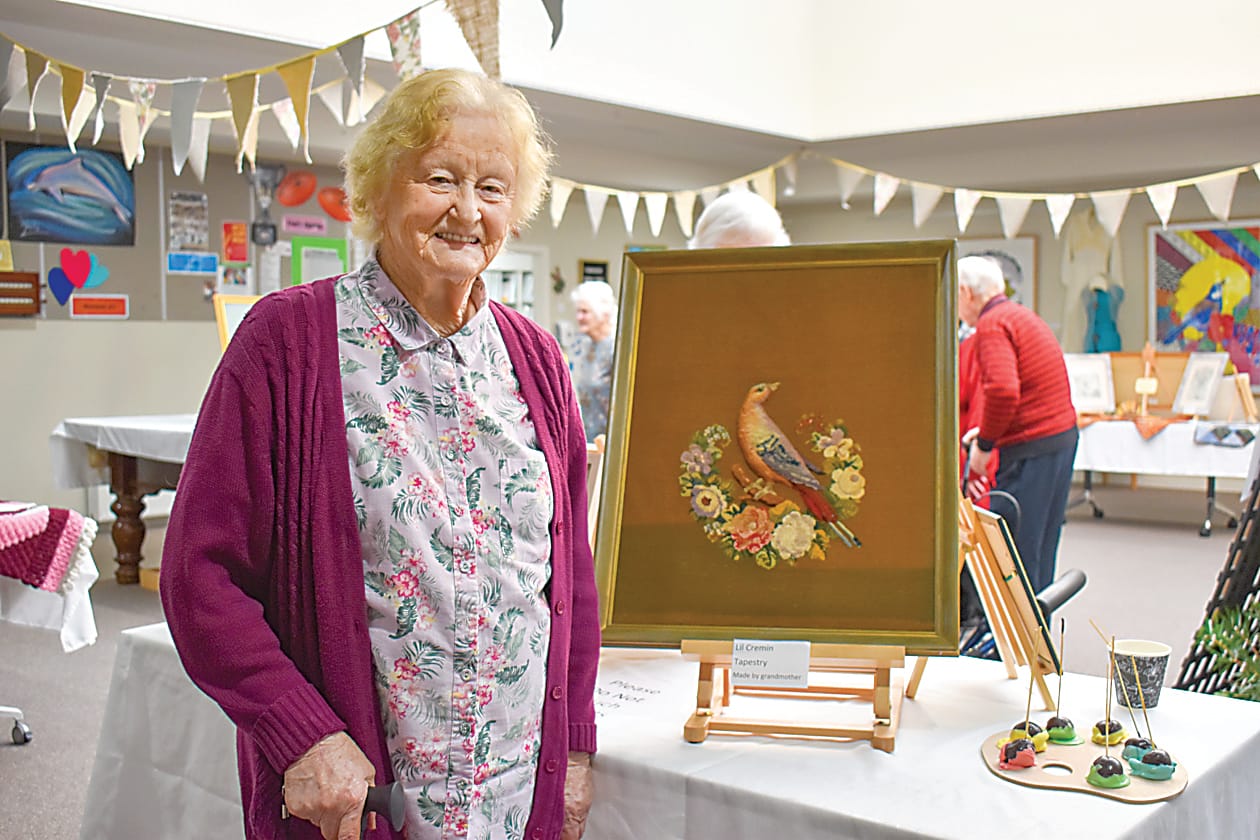 Art on display at Abbey Gardens