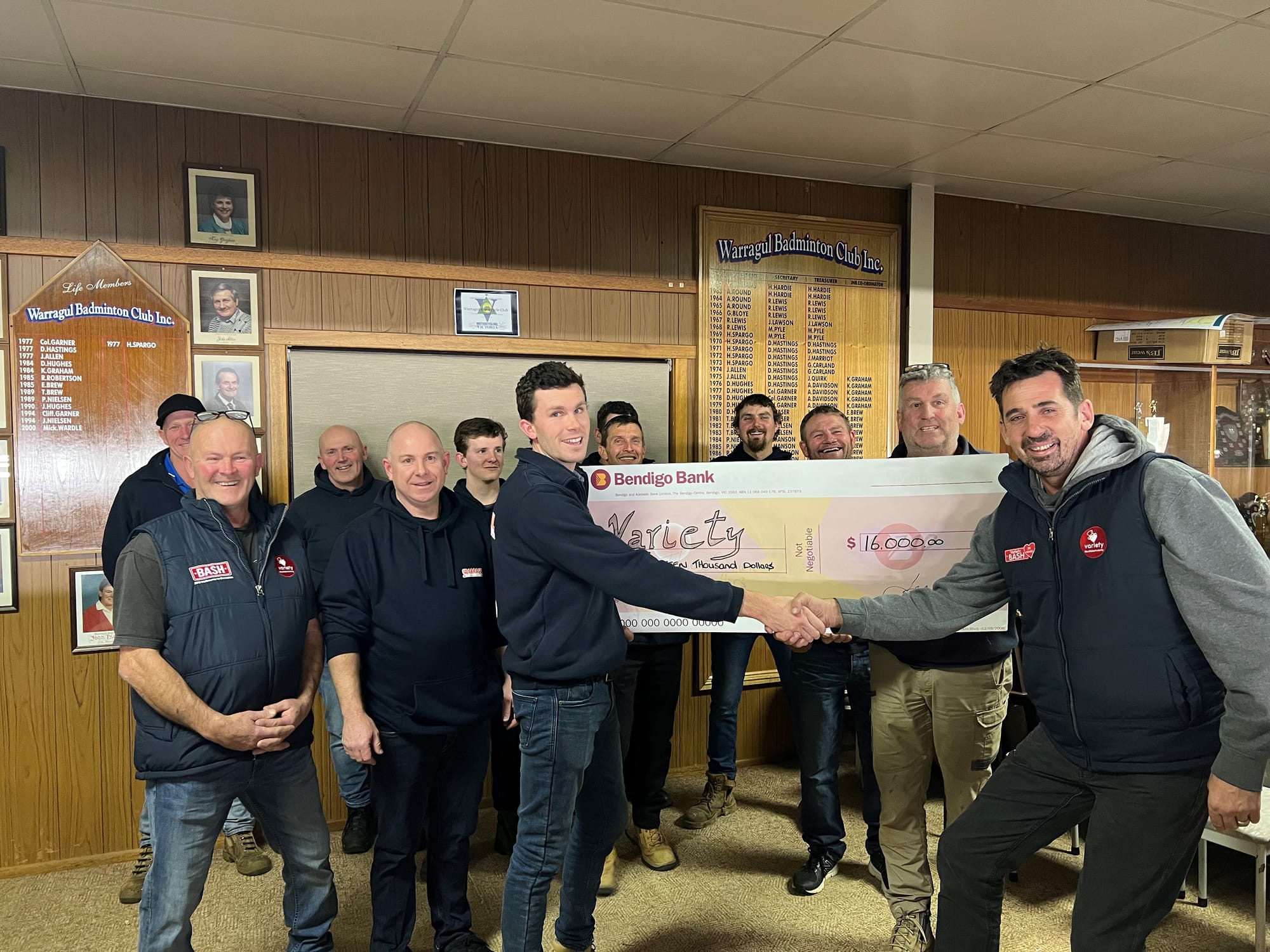 Elvis crew raise money