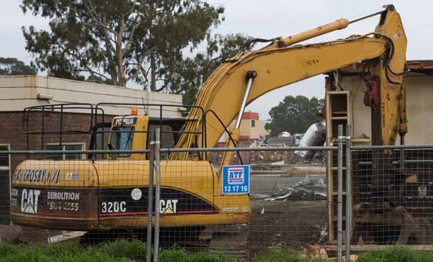 Hastings demolition