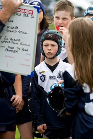 Football SE Juniors U12s Blues v Warranor - 24042021