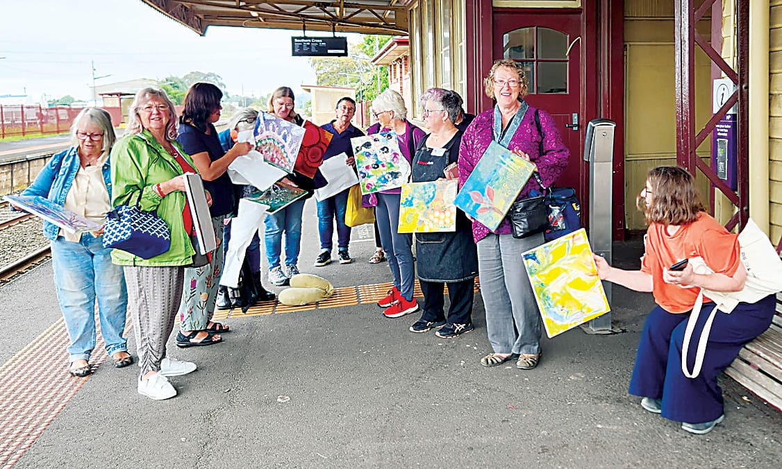 BBAA create art down the line