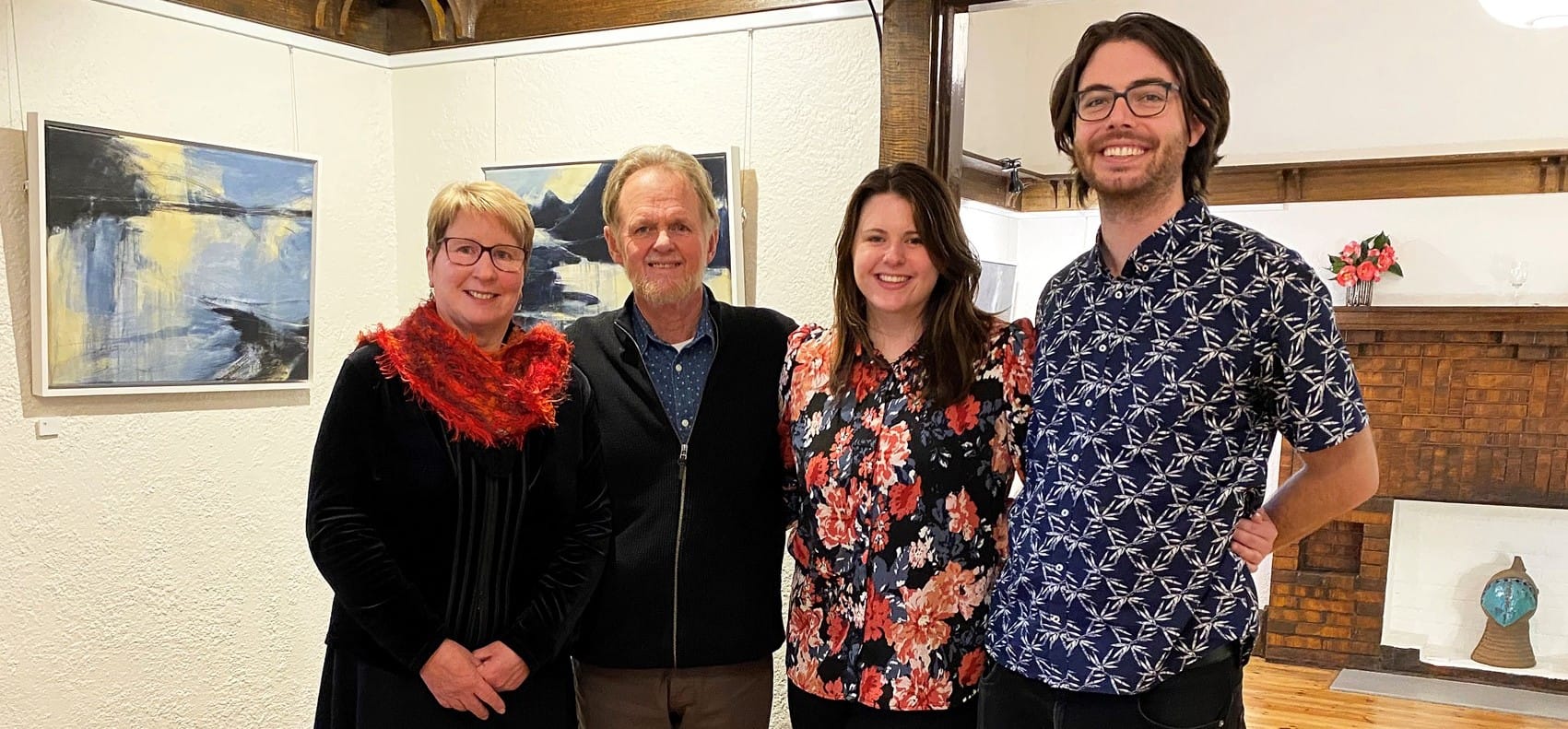 Linda's unique landscapes at WAS Gallery