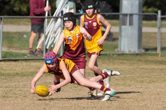 Football Juniors - Drouin Maroon Vs. Drouin Gold - 04.08.2024
