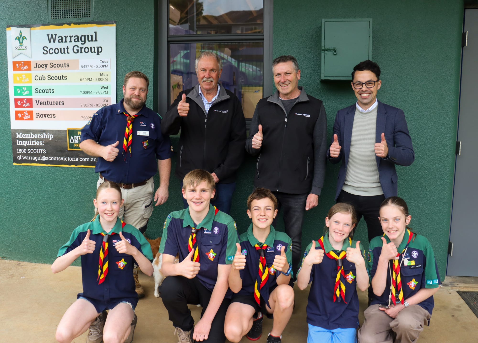 Bank to the rescue after scout hall crime