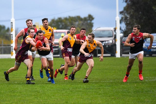 Football- Drouin Vs Warragul (Seniors) 18-04-21 