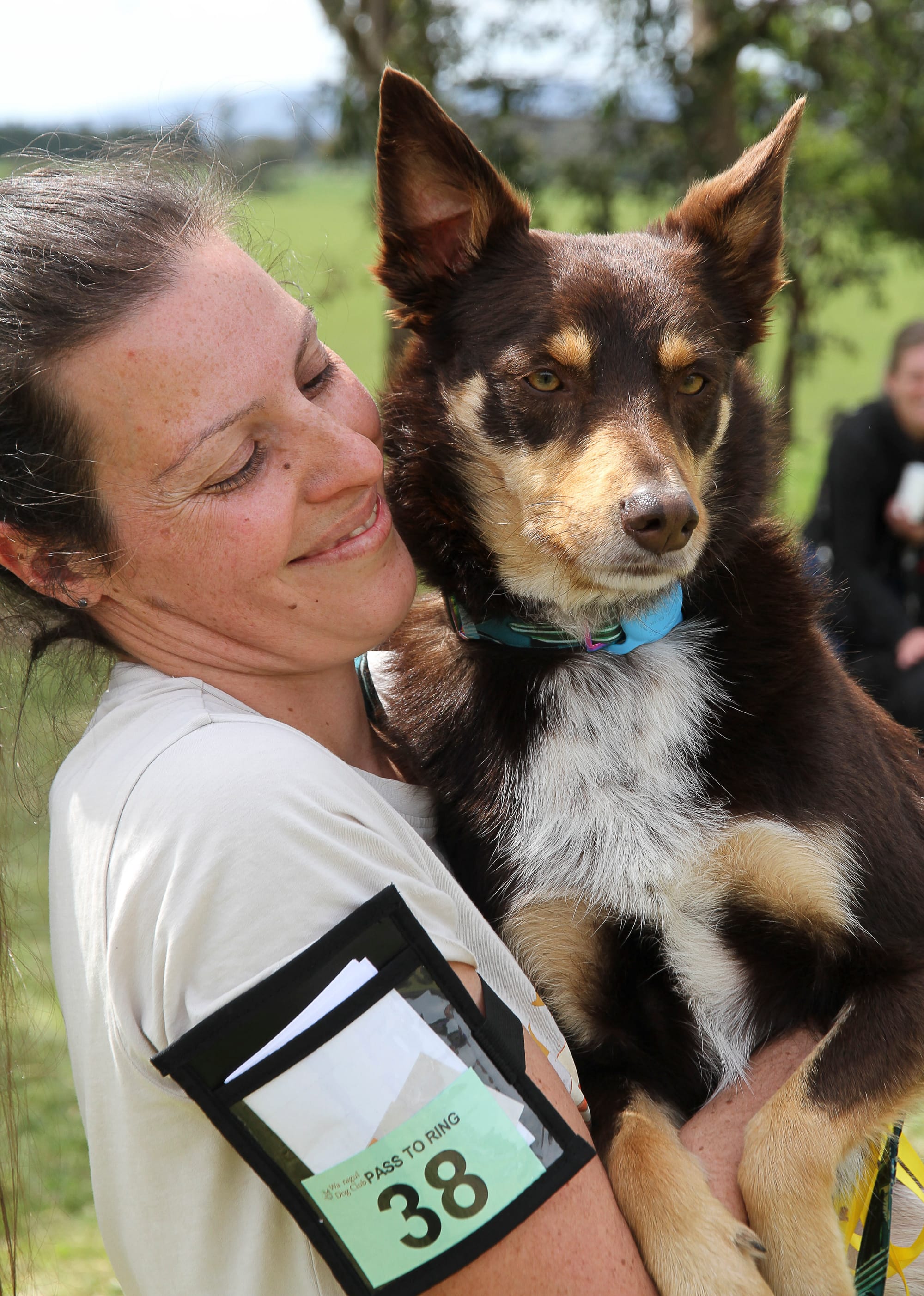Mirella Grey with her Koolie 'Lucy.'