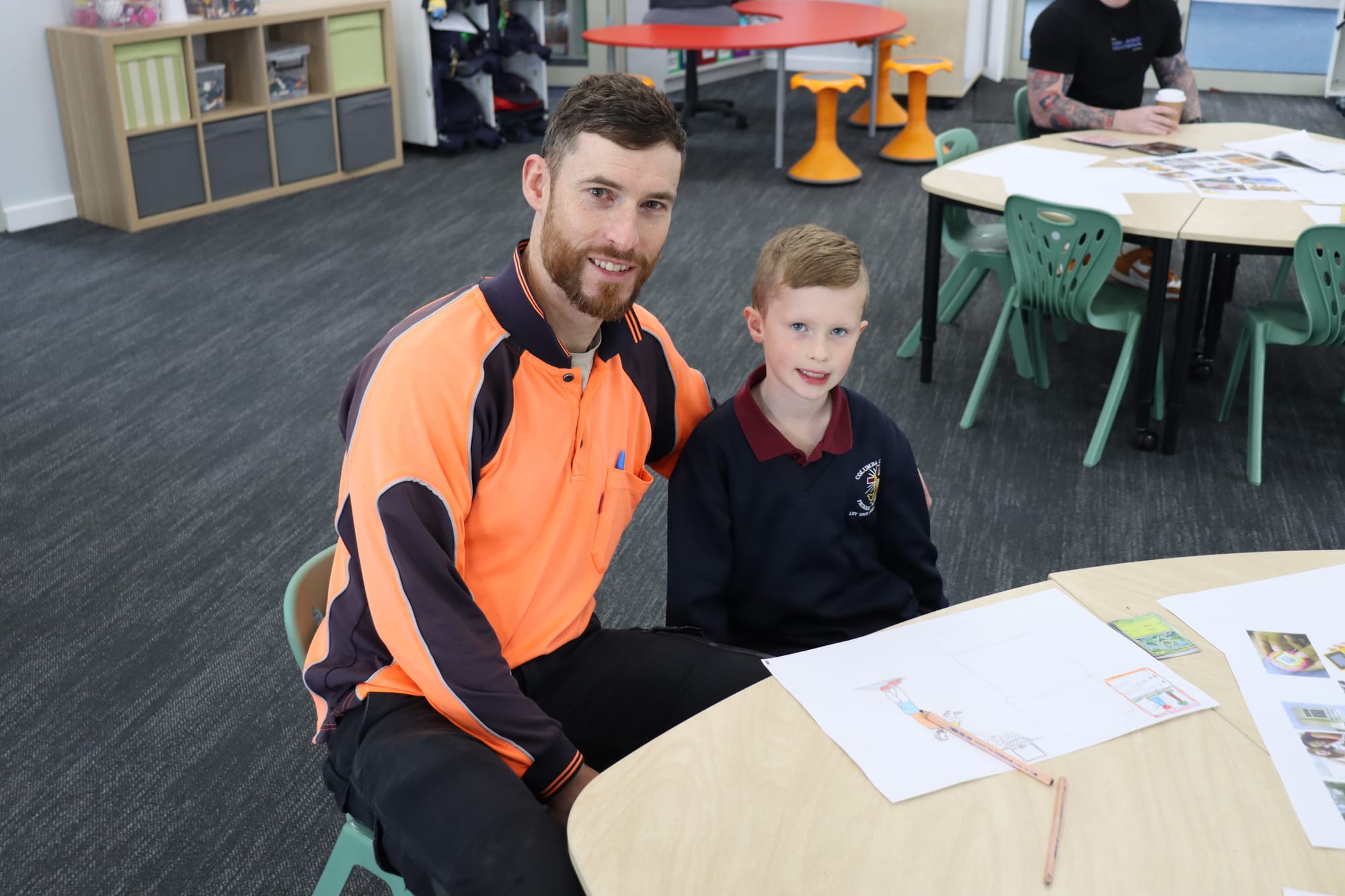 Tim and Hudson Eakins