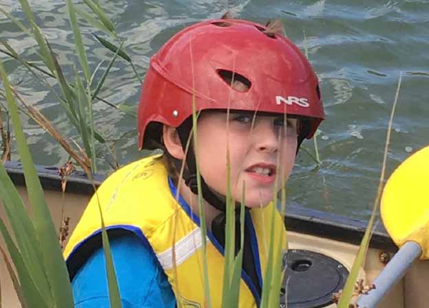 Aaron’s fun at camp