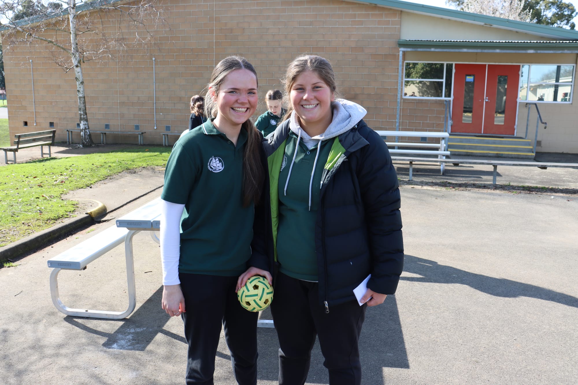 Charlotte O'Donell and Bridee Clymo