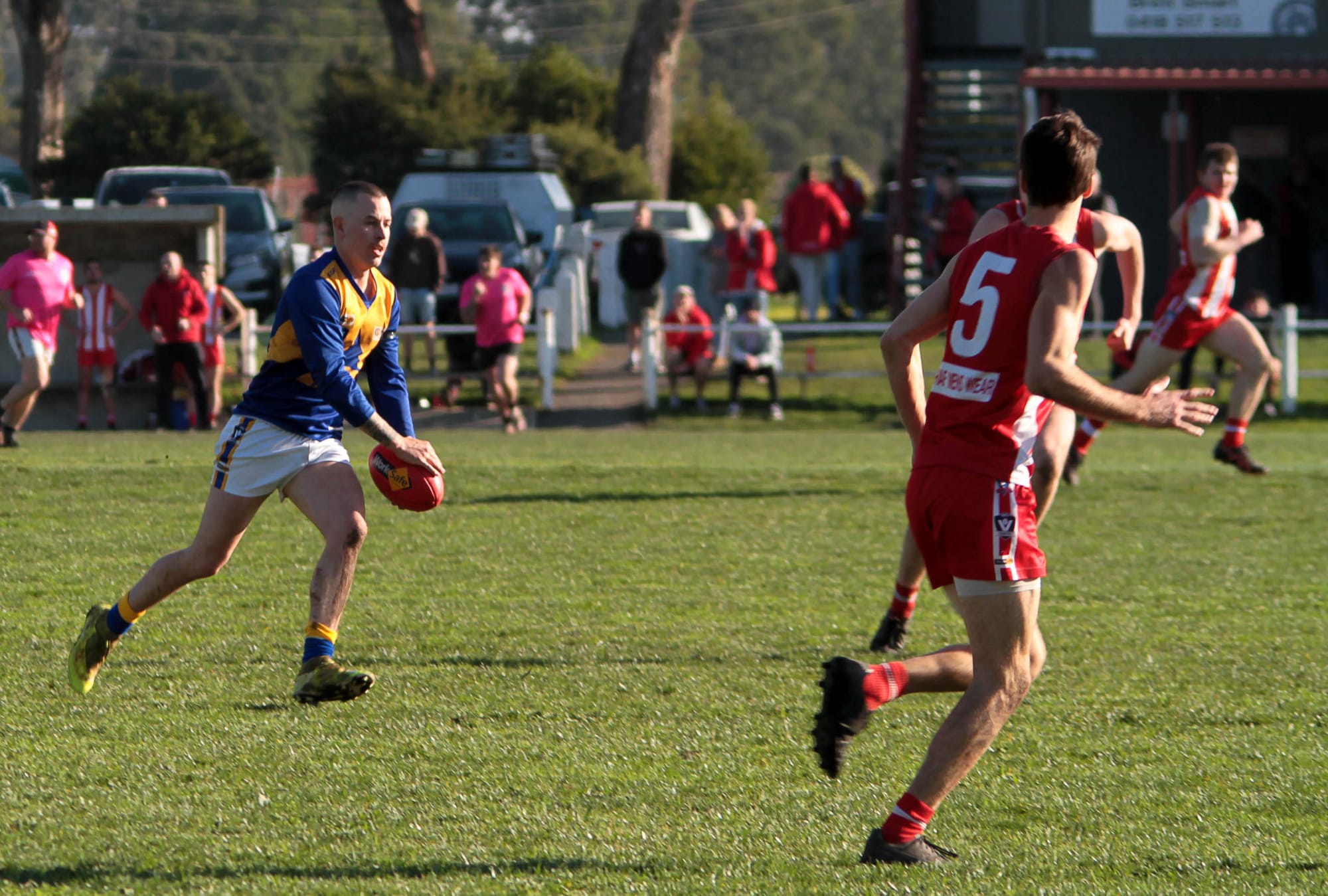 Football Seniors Trafalgar Vs. Ellinbank - 02.07.2022