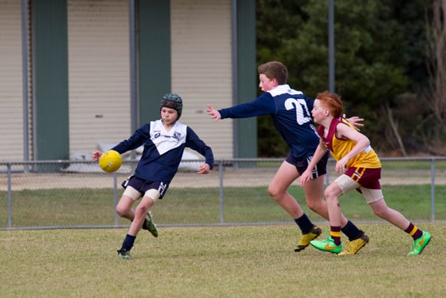 Football WGJFL (U12's) Drouin Gold Vs. Warragul Blues - 05.06.2021