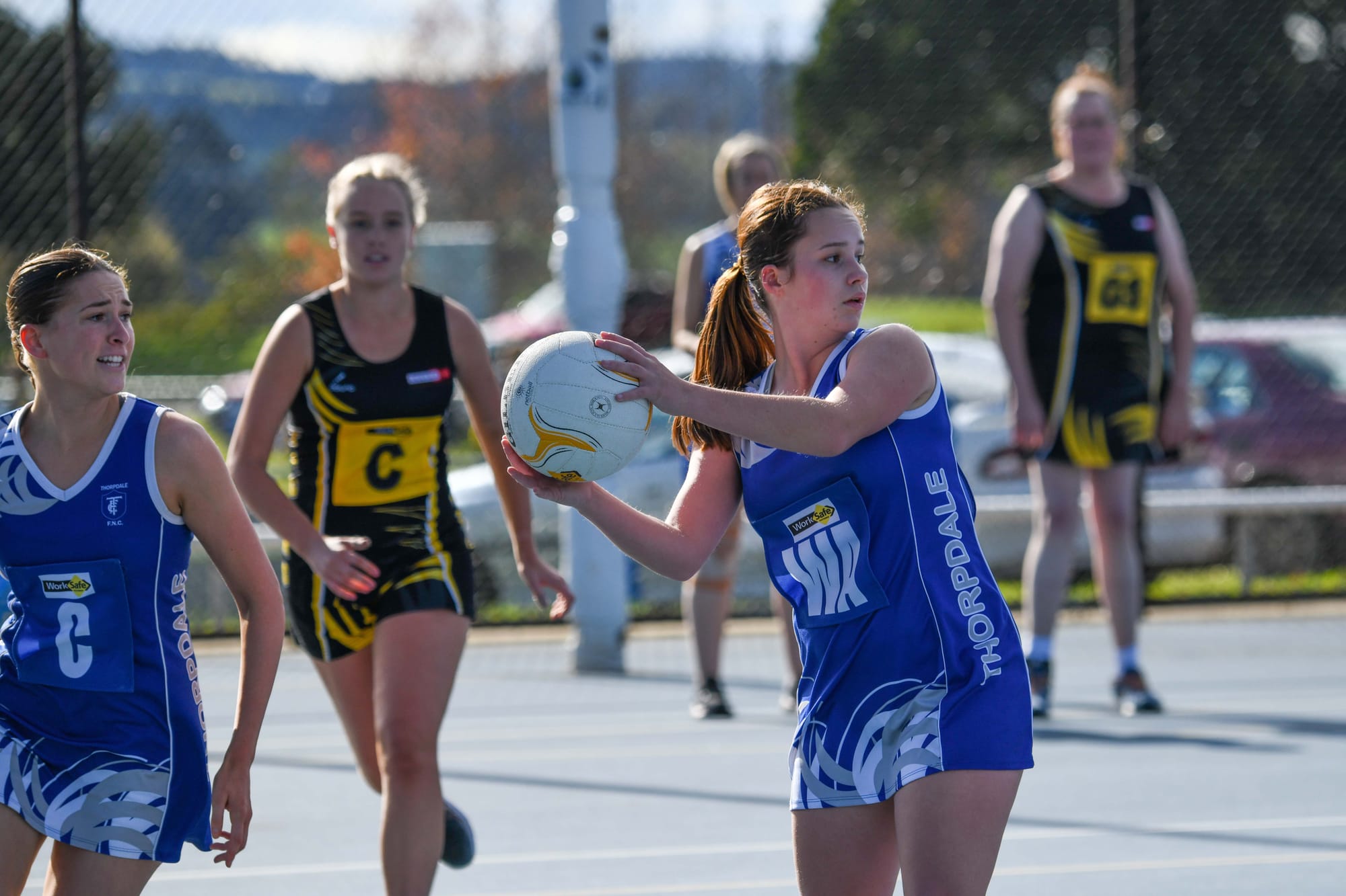 Netball MGFNL C Grade Thorpdale Vs. Foster Q1 - 04.06.2022
