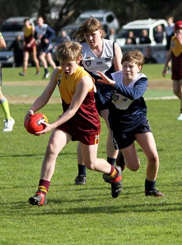 Football (U14's) - Drouin Maroon Vs. Blue - 11.09.2022