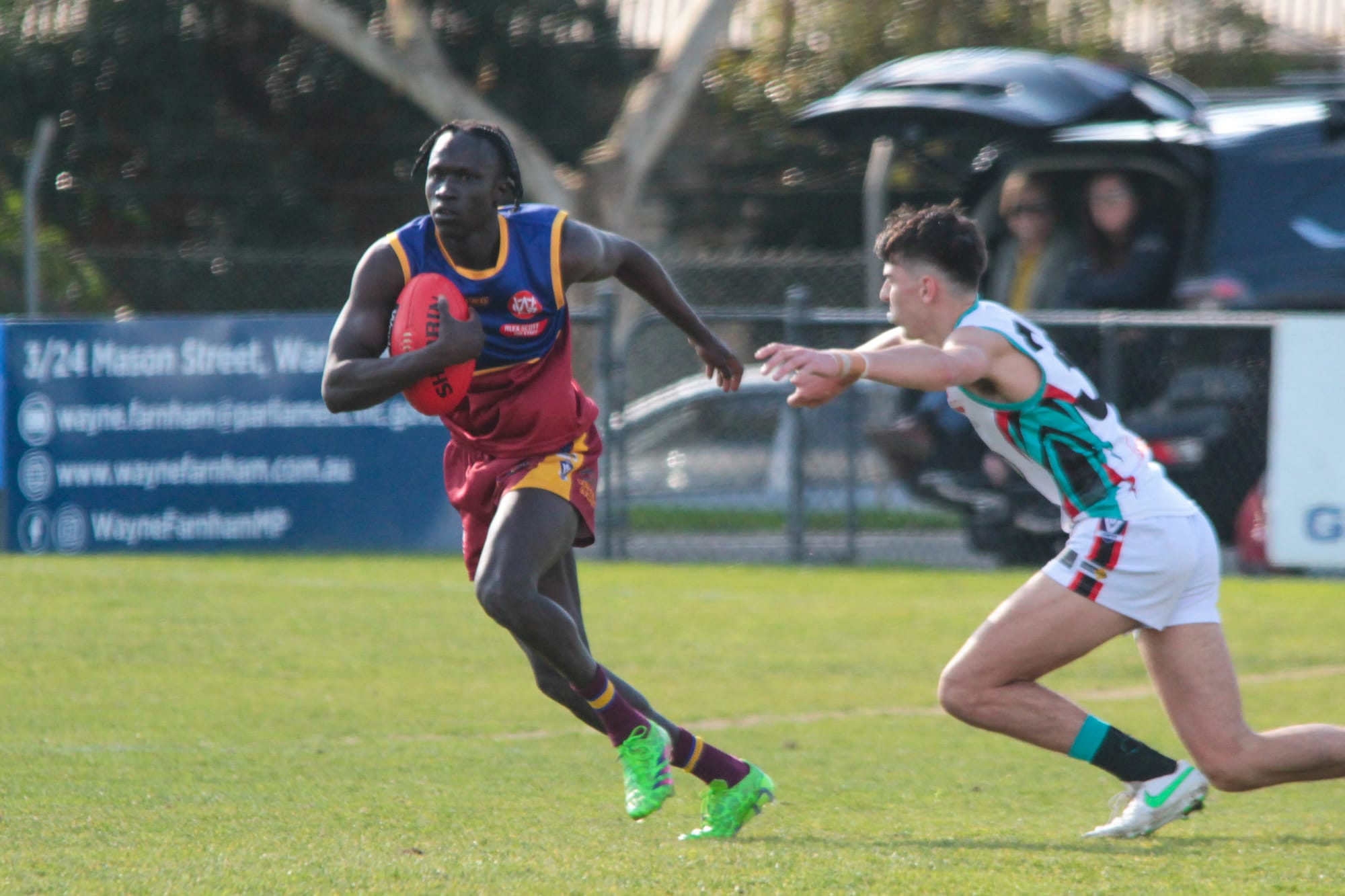 Gardiner grinds Dusties to dust