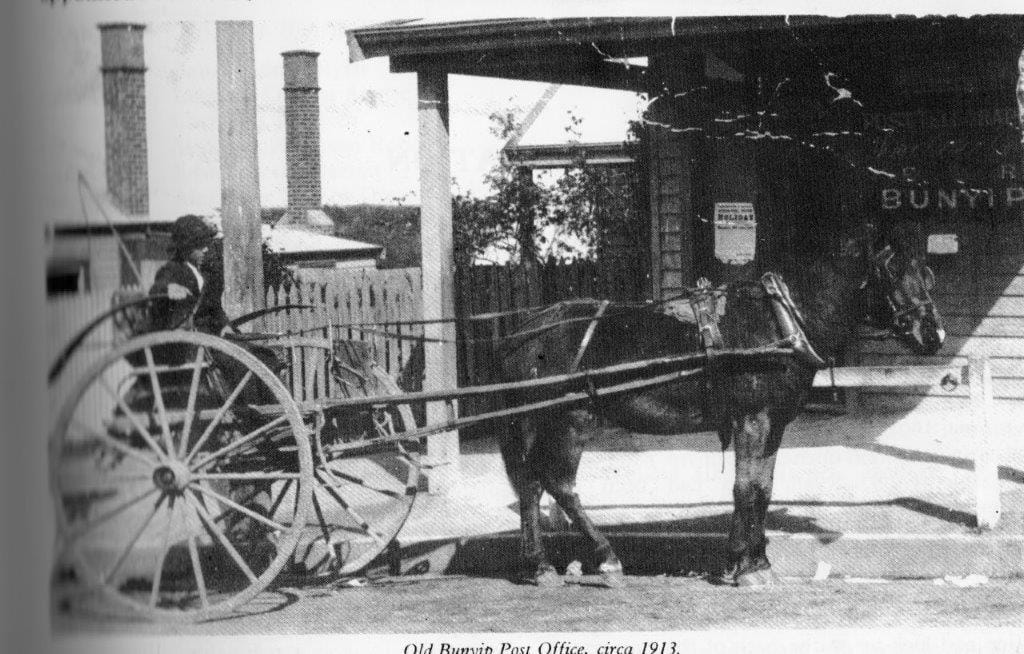 Snapshot of the past: Bunyip Post Office