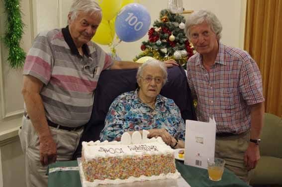 Lily celebrates 100 years