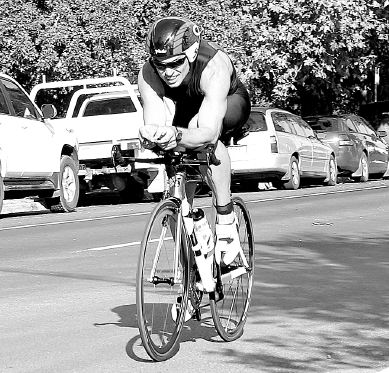 Triathletes thrive in excellent conditions