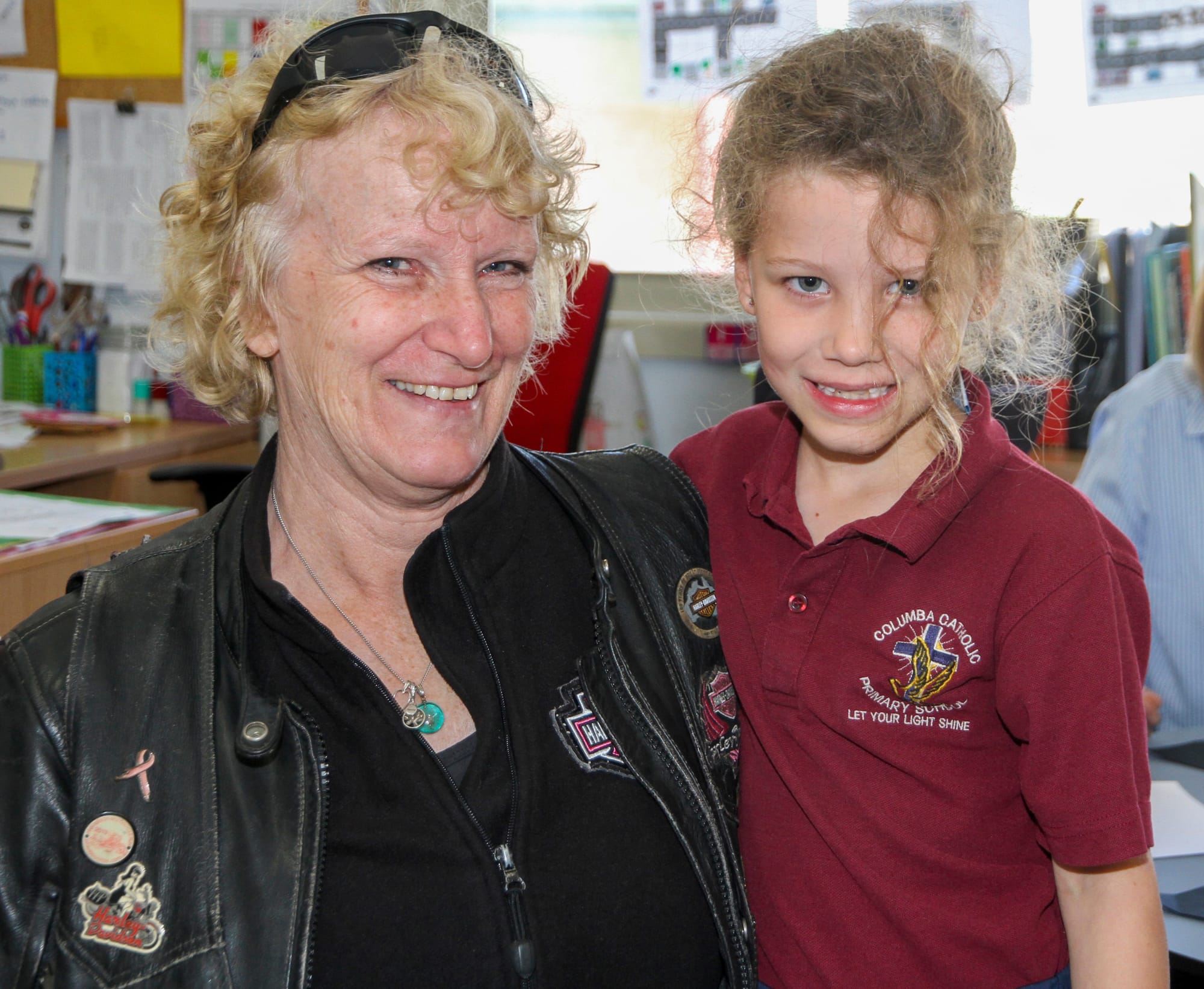 left Jaqui Bommert and Macey Boon prep