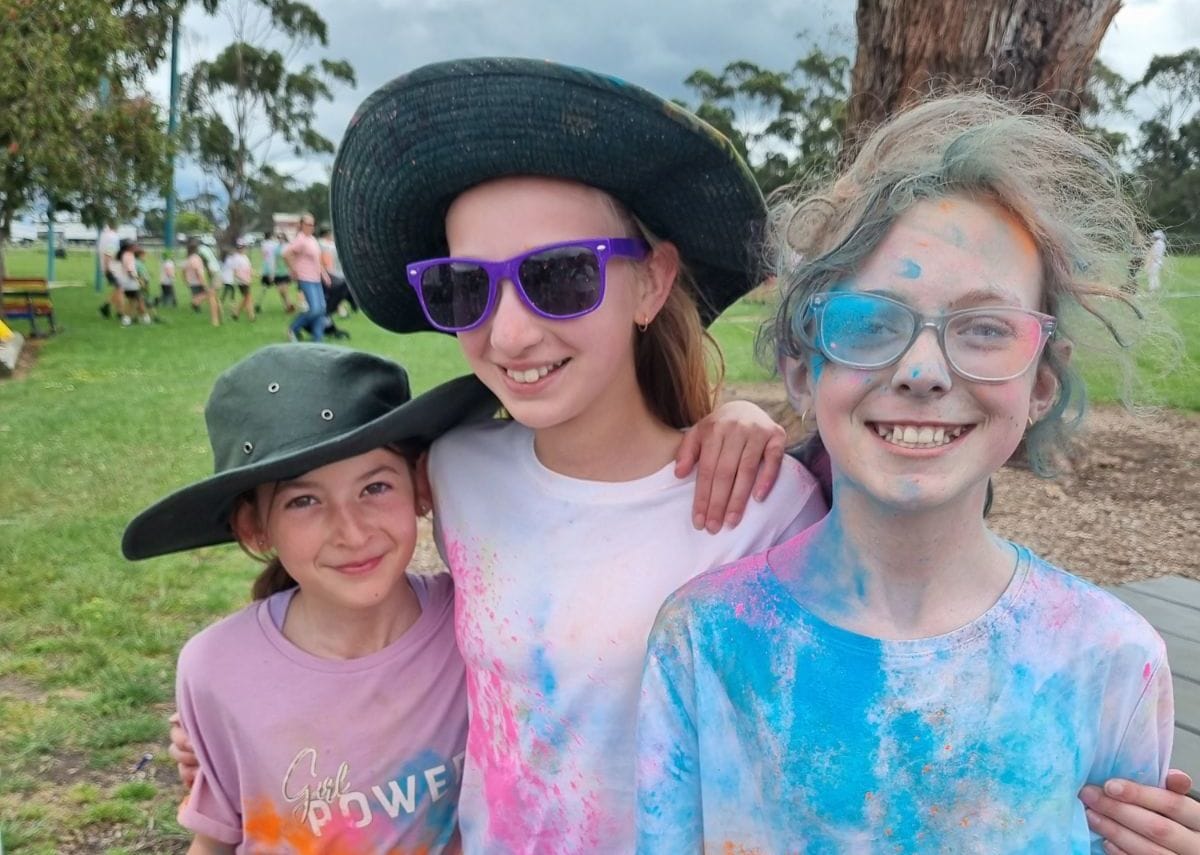 Colour and slime for playground