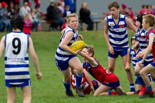 Football WDJFL U12s Buln Buln v Neerim - Neerim South - 17042021