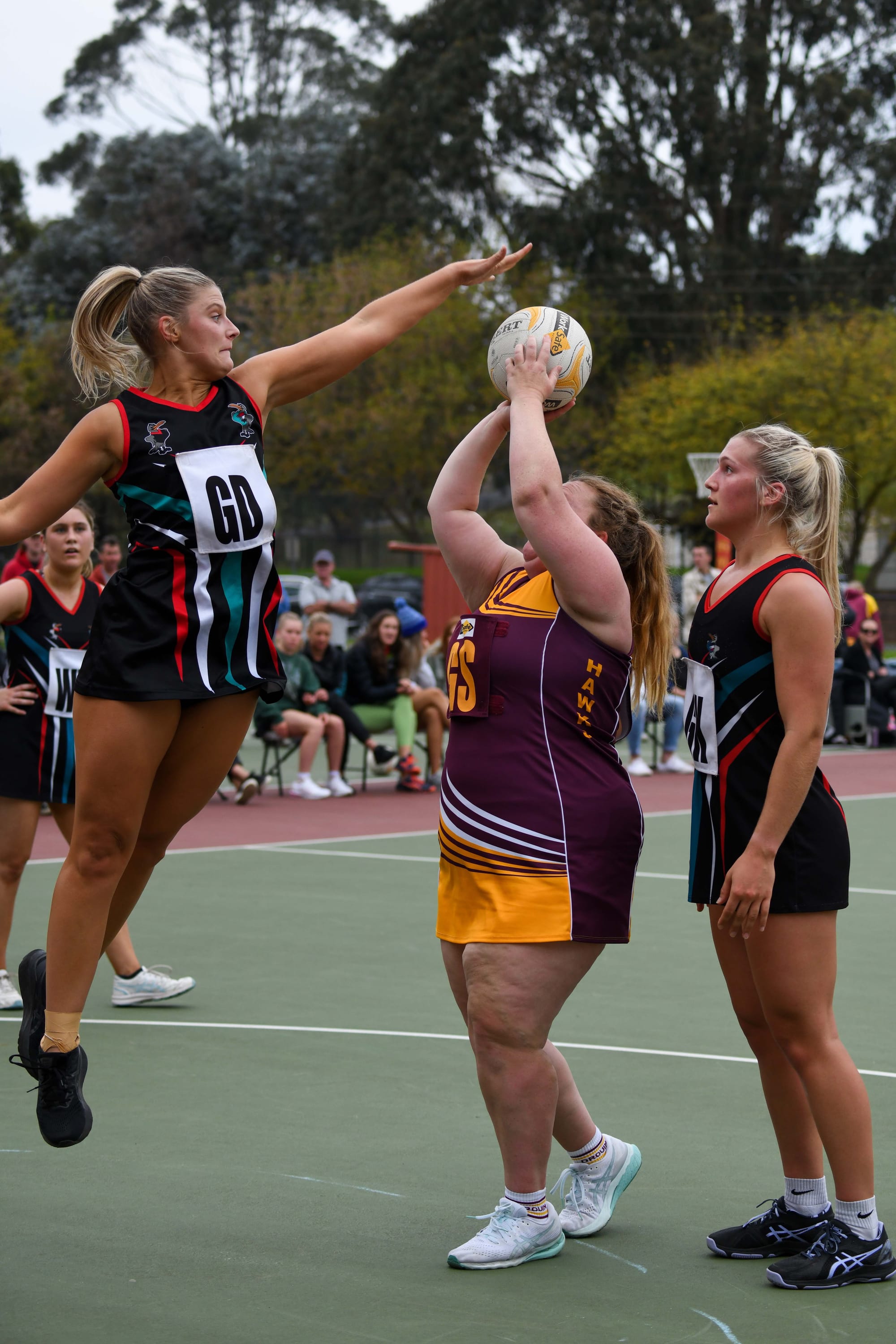 Netball (B Grade) GFNL Warragul Vs. Drouin - 24.04.2022