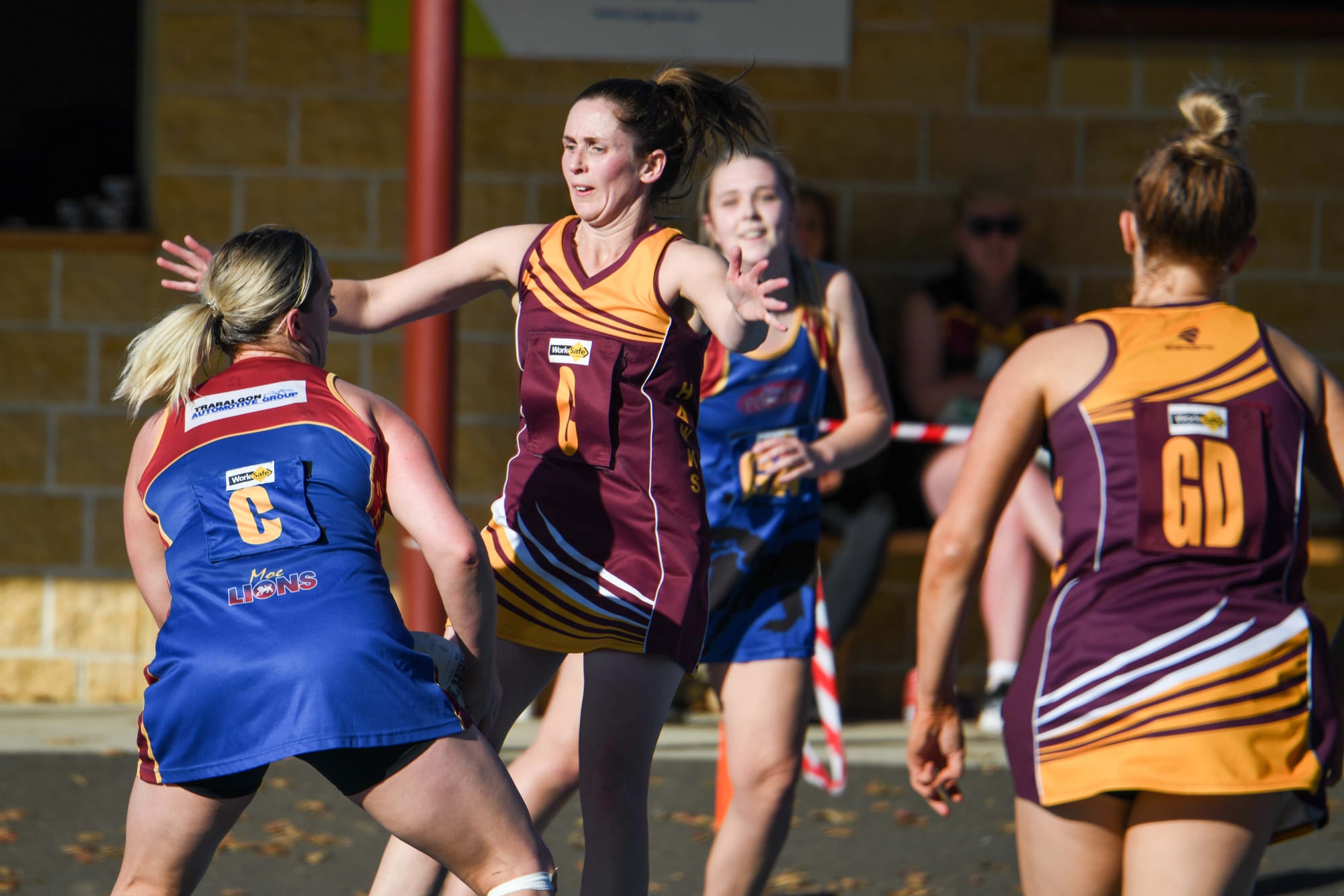 Netball GFNL B Grade Drouin Vs. Moe Q4 - 21.05.2022