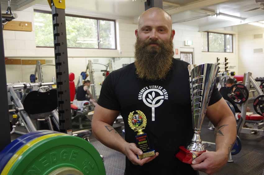 Jarrod Smith wins bench press classic