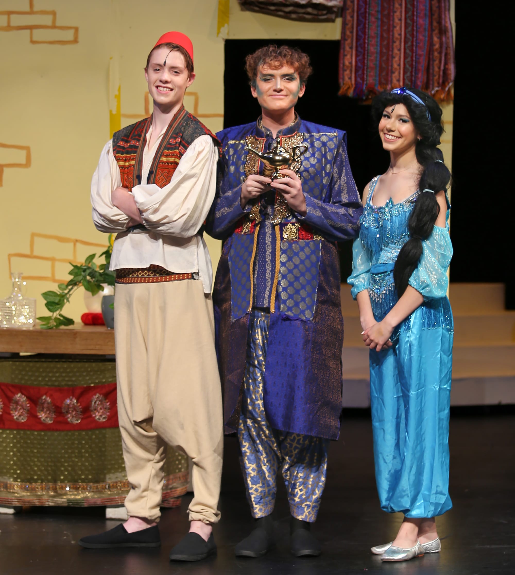 Youth present Aladdin
