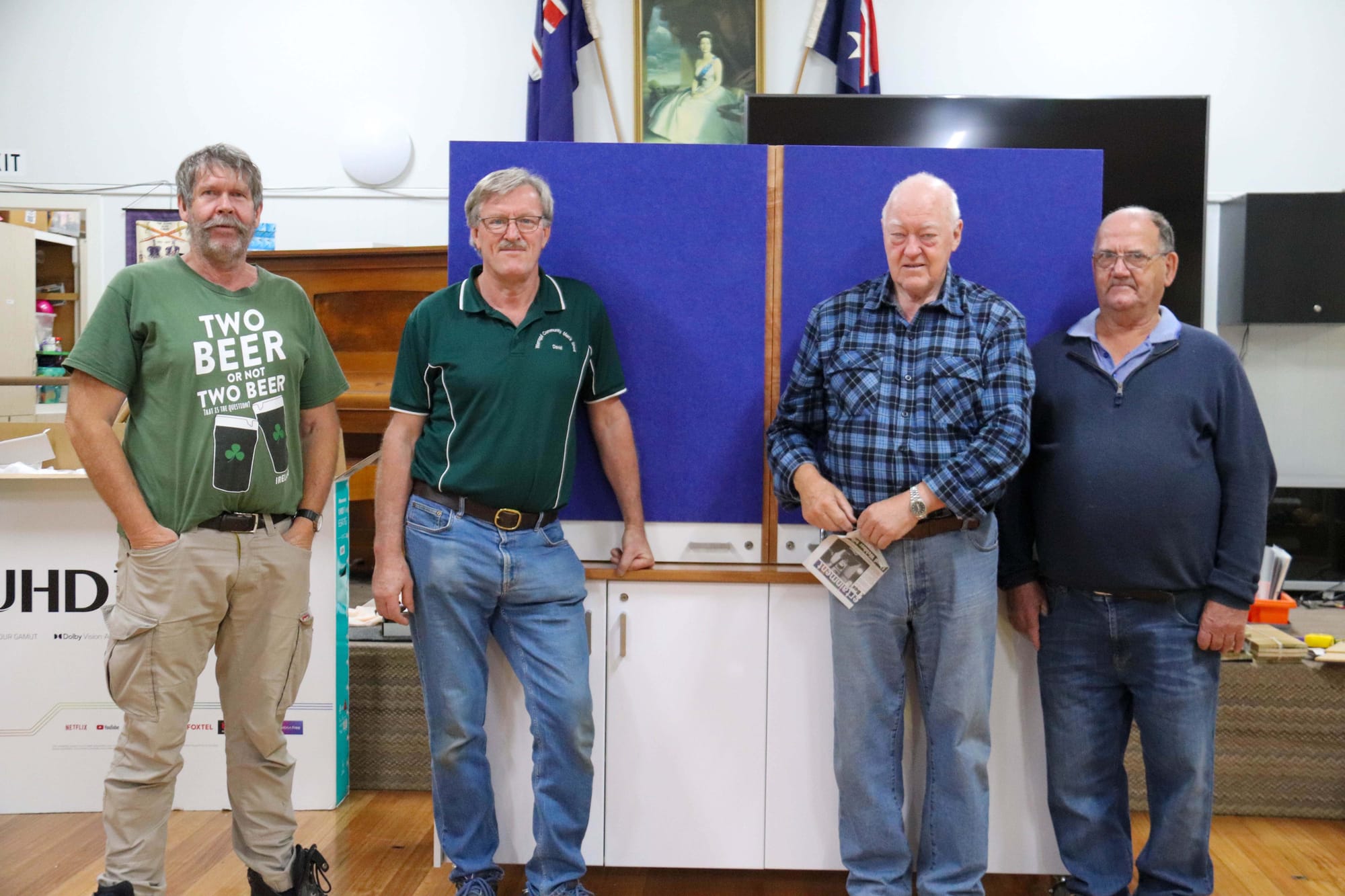 Mens Shed TV Cabinet - 10.05.2022