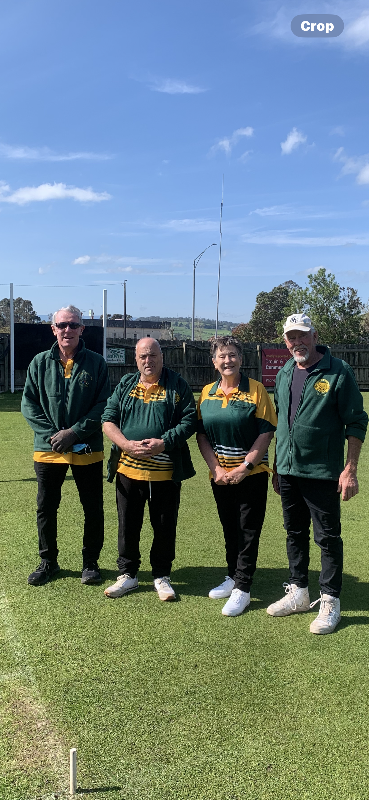 First up win for Drouin croquet