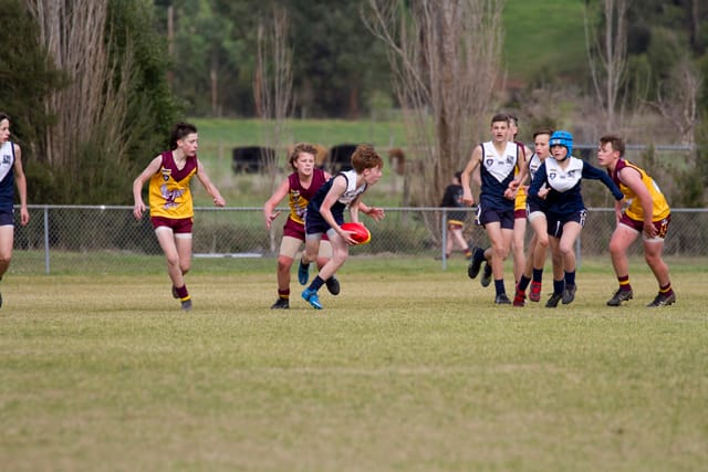 Football WGJFL (U14's) Drouin Gold Vs. Warragul Blues - 05.06.2021 