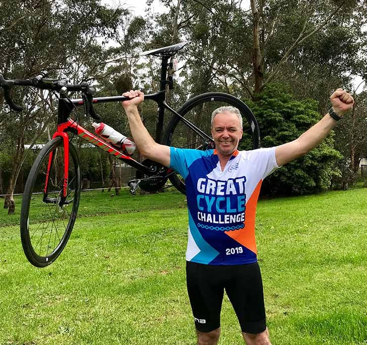 Fighting cancer one ride at a time