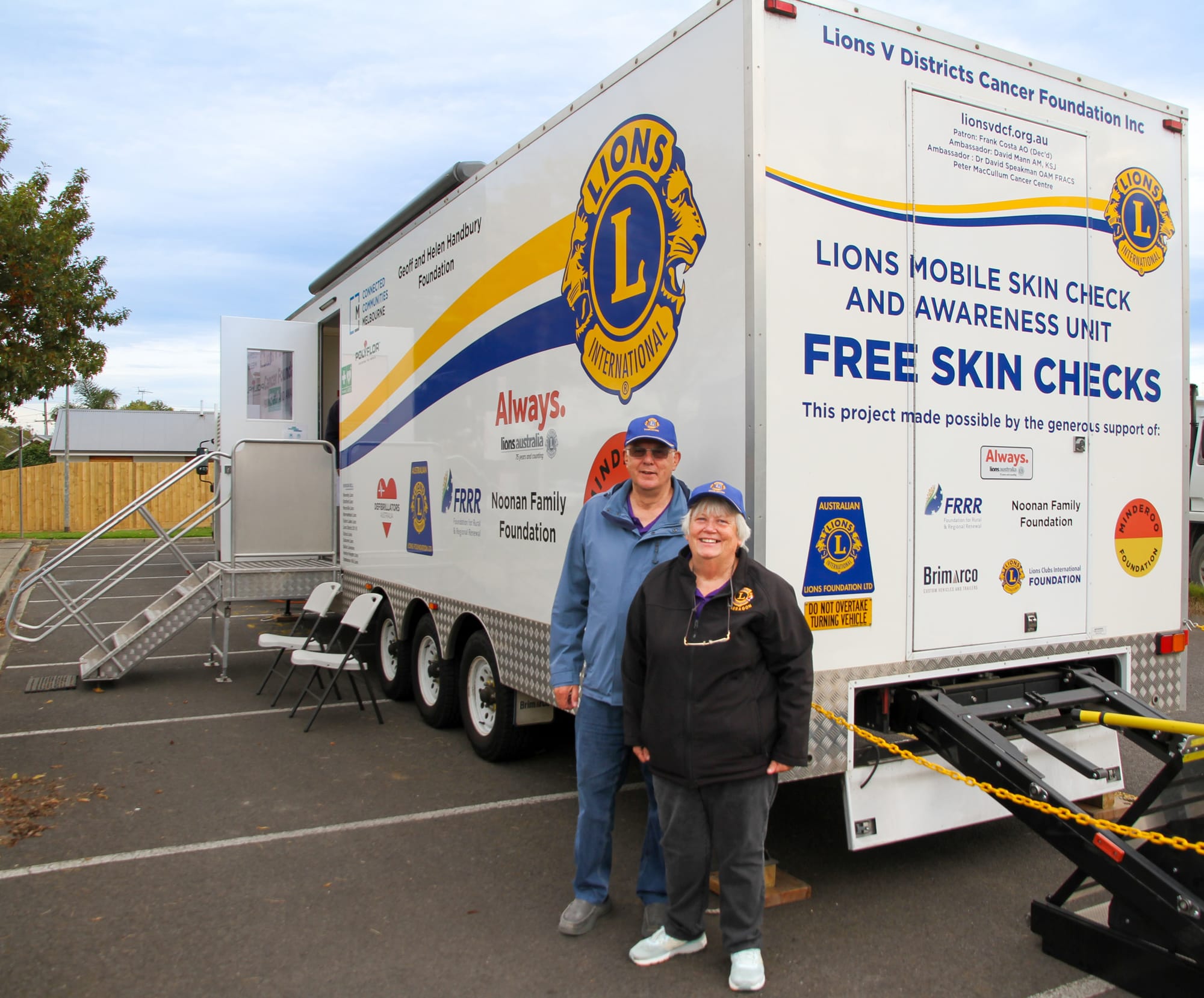 People take up free skin tests at Yarragon